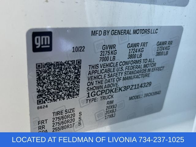 2023 Chevrolet Silverado 1500 LT (2FL)