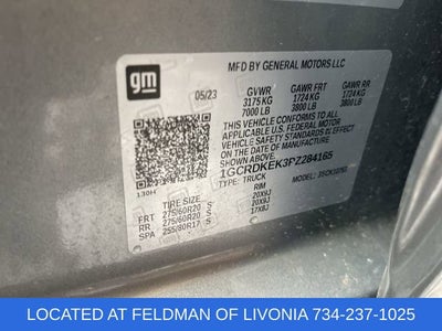 2023 Chevrolet Silverado 1500 LT (2FL)