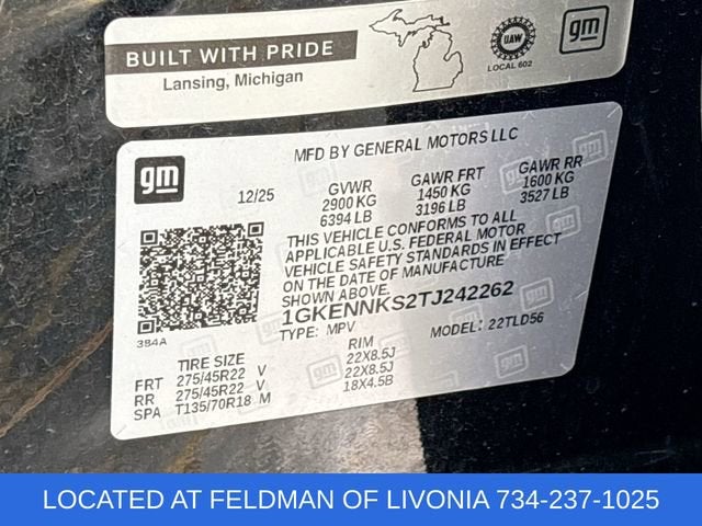 2026 GMC Acadia Elevation