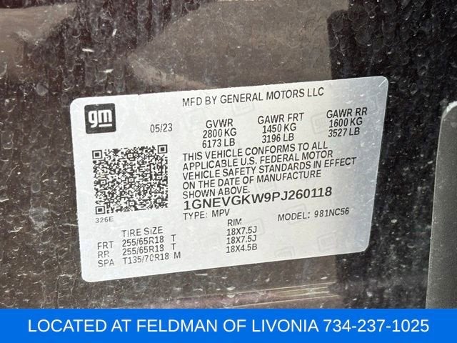 2023 Chevrolet Traverse LT Cloth