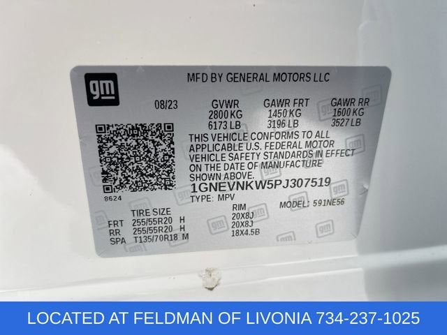 2023 Chevrolet Traverse High Country