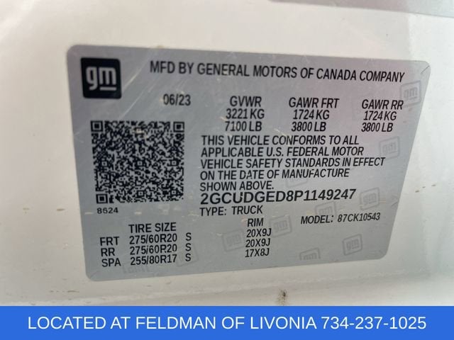 2023 Chevrolet Silverado 1500 LTZ