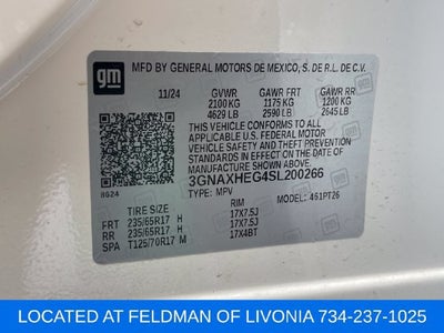 2025 Chevrolet Equinox LT