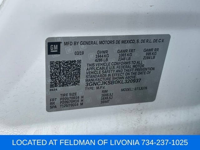 2019 Chevrolet Trax LS