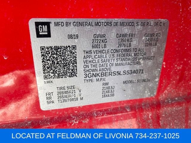 2020 Chevrolet Blazer RS