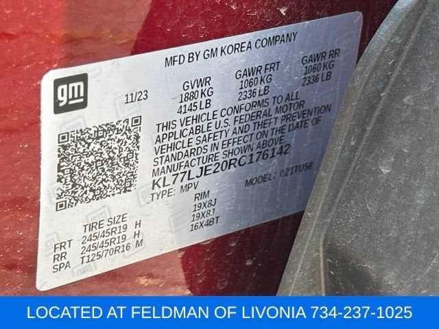 2024 Chevrolet Trax 2RS