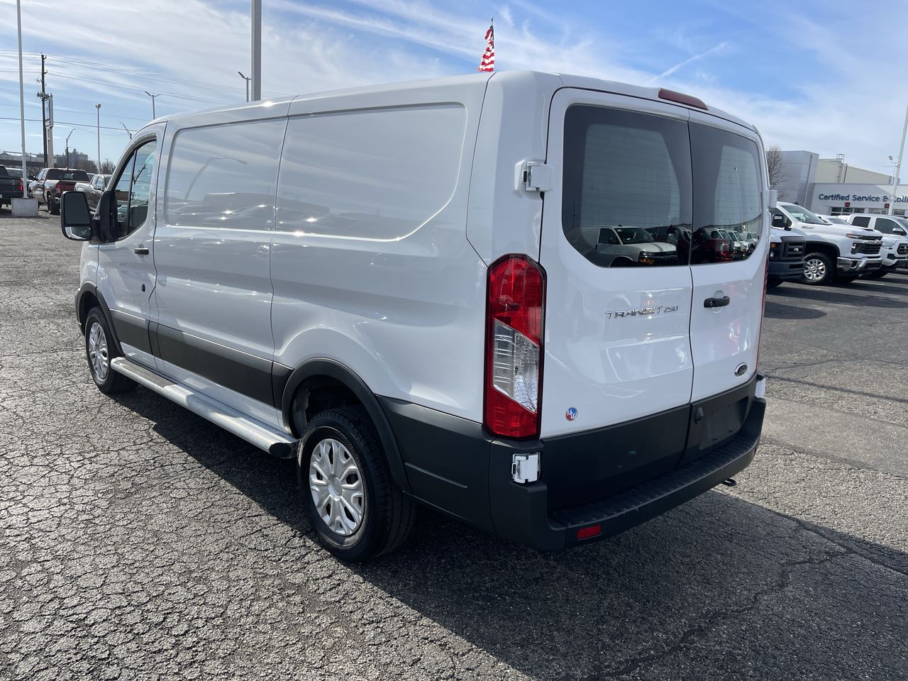 2024 Ford Transit Cargo Van T-250 130" Low Rf 9070 GVWR RWD