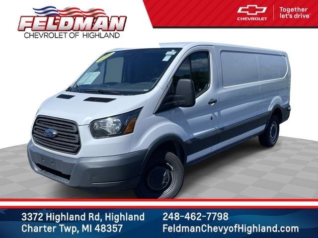 2016 Ford Transit Cargo Van T-150 148&quot; Low Rf 8600 GVWR Swing-Out RH Dr