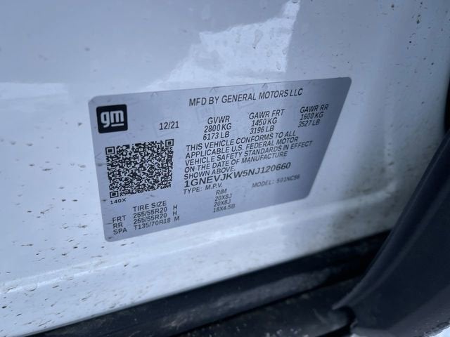 2022 Chevrolet Traverse RS