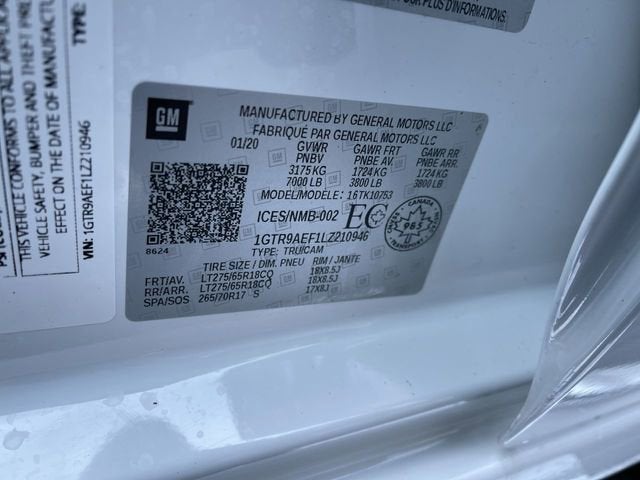 2020 GMC Sierra 1500 Sierra