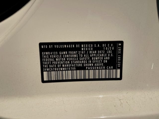 2021 Volkswagen Jetta 1.4T SE