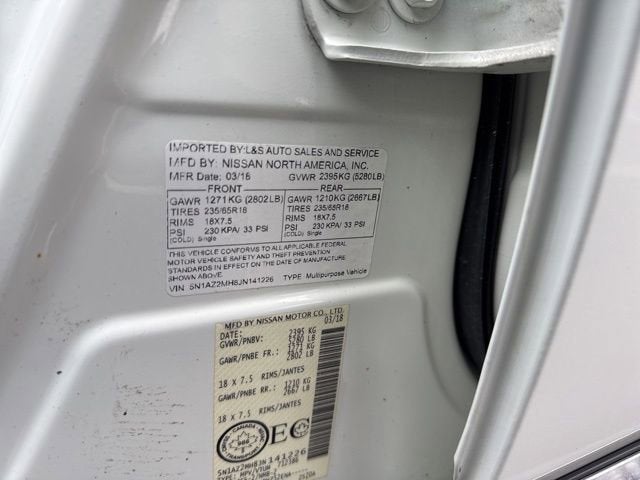 2018 Nissan Murano S